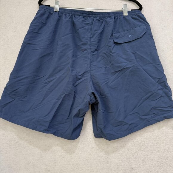Patagonia Baggies Shorts Mens Large Blue Nylon Swim Trunks Fast Dry Drawstring - Picture 8 of 13
